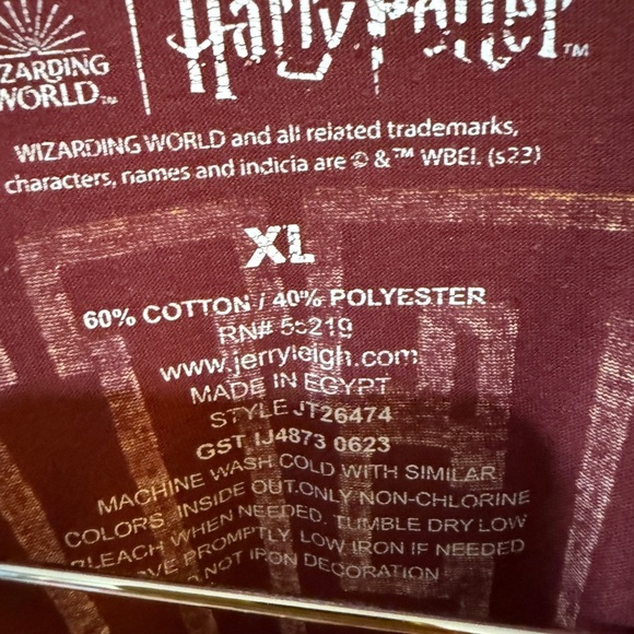 Harry Potter Quidditch Team Captain Collegiate Long Sleeve - Picture 5 of 5